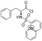 (Alphas)-alpha-[(1-naphthalenylsulfonyl)amino]-benzenepropanoylchloride Structure,146864-62-2Structure