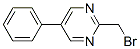 Pyrimidine, 2-(bromomethyl)-5-phenyl- (9ci) Structure,146976-19-4Structure