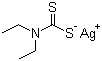 Silver n,n-diethyldithiocarbamate( jis k 9512適用） Structure,1470-61-7Structure