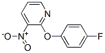 2-(4-Fluorophenoxy)-3-nitropyridine Structure,147143-58-6Structure