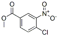 Methyl 4-chloro-3-nitrobenzoate Structure,14719-83-6Structure