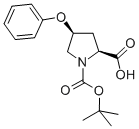 (2S,4s)-1-(tert-butoxycarbonyl)-4-phenoxy-2-pyrrolidinecarboxylic acid Structure,147266-79-3Structure