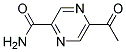 Pyrazinecarboxamide, 5-acetyl-(9ci) Structure,147425-79-4Structure