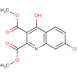 Dimethyl 7-chloro-4-hydroxyquinoline-2,3-dicarboxylate Structure,147494-01-7Structure