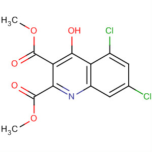 Dimethyl 5,7-dichloro-4-hydroxy-quinoline-2,3-dicarboxylate Structure,147494-03-9Structure