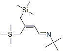 3-Trimethylsilylmethyl-4-trimethylsilyl-n-tert-butylcrotonaldimine Structure,147608-69-3Structure