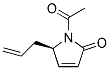 2H-pyrrol-2-one, 1-acetyl-1,5-dihydro-5-(2-propenyl)-, (r)-(9ci) Structure,147637-81-8Structure