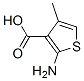 2-Amino-4-methylthiophene-3-carboxylic acid Structure,14770-81-1Structure