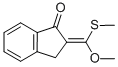 (Z)-2,3-dihydro-2-[methoxy(methylthio)methylene]-1h-inden-1-one Structure,147726-43-0Structure