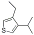 Thiophene, 3-ethyl-4-(1-methylethyl)- (9ci) Structure,147871-81-6Structure