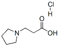 3-(1-Pyrrolidinyl)propanoic acid hydrochloride (1:1) Structure,14788-14-8Structure