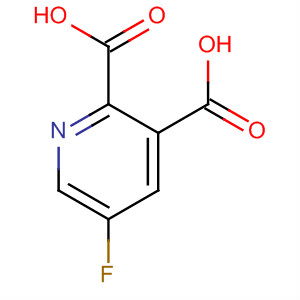 5-Fluoropyridine-2,3-dicarboxylic acid Structure,1479-96-5Structure