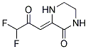 Piperazinone, 3-(3,3-difluoro-2-oxopropylidene)-(9ci) Structure,147917-04-2Structure