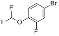 1-Bromo-3-fluoro-4-(difluoromethoxy)benzene Structure,147992-27-6Structure