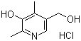 4-Deoxypyridoxine hydrochloride Structure,148-51-6Structure