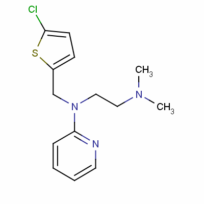 Chloropyrilene Structure,148-65-2Structure