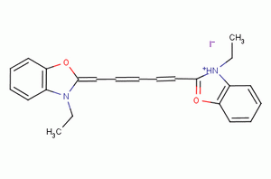 3,3’-Diethyloxadicarbocyanine iodide Structure,14806-50-9Structure