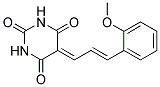 2,4,6(1H,3H,5H)-pyrimidinetrione, 5-[3-(2-methoxyphenyl)-2-propenylidene]- Structure,148119-36-2Structure