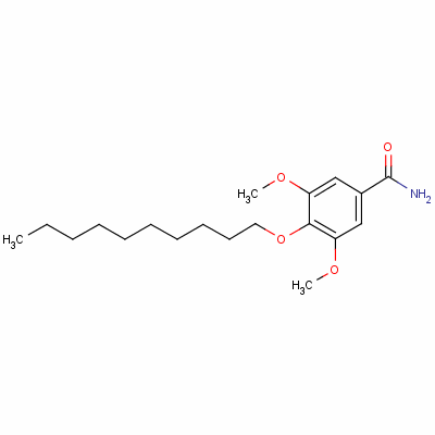 4-(Decyloxy)-3,5-dimethoxybenzamide Structure,14817-09-5Structure