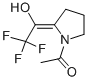 Pyrrolidine, 1-acetyl-2-(2,2,2-trifluoro-1-hydroxyethylidene)-, (e)- (9ci) Structure,148183-87-3Structure