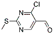 4-Chloro-2-(methylthio)pyrimidine-5-carbaldehyde Structure,148256-82-0Structure