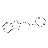 Benzothiazole,2-(2-phenylethenyl)- Structure,1483-30-3Structure