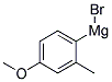 4-Methoxy-2-methylphenylmagnesium bromide solution Structure,148706-30-3Structure