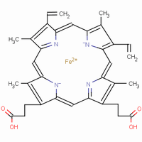 Hematin Structure,14875-96-8Structure