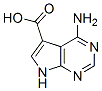 4-Amino-7H-pyrrolo[2,3-d]pyrimidine-5-carboxylic acid Structure,1488-48-8Structure