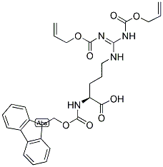 Fmoc-arg(alloc)2-oh Structure,148893-34-9Structure