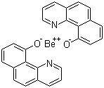 Bis(10-hydroxybenzo[h]quinolinato)beryllium Structure,148896-39-3Structure