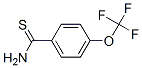 4-(Trifluoromethoxy)benzenecarbothioamide Structure,149169-34-6Structure