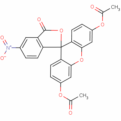 5-Nitrofluorescein Diacetate Structure,14926-29-5Structure