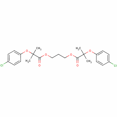 Simfibrate Structure,14929-11-4Structure