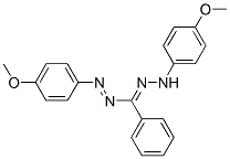 1,5-Bis(4-methoxyphenyl)-3-phenylformazan Structure,14936-32-4Structure