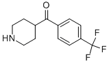 4-Piperidinyl[4-(trifluoromethyl)phenyl]methanone Structure,149452-44-8Structure