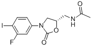 (S)-n-[3-(3-fluoro-4-iodo-phenyl)-2-oxo-oxazolidin-5-ylmethyl]-acetamide Structure,149524-45-8Structure