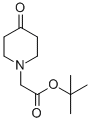 1-(Tert-butoxycarbonylmethyl)-4-piperidinone Structure,149554-03-0Structure