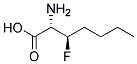 Heptanoic acid, 2-amino-3-fluoro-, (r*,s*)-(9ci) Structure,149560-55-4Structure