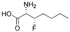 Heptanoic acid, 2-amino-3-fluoro-, [s-(r*,r*)]-(9ci) Structure,149560-59-8Structure