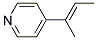 Pyridine, 4-(1-methyl-1-propenyl)-(9ci) Structure,149586-04-9Structure