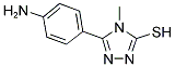 5-(4-Amino-phenyl)-4-methyl-4H-[1,2,4]triazole-3-thiol Structure,149622-77-5Structure