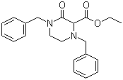 Ethyl 1,4-dibenzyl-3-oxopiperazine-2-carboxylate Structure,149648-70-4Structure