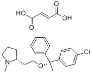 Clemastine fumarate Structure,14976-57-9Structure