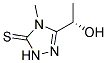 3H-1,2,4-triazole-3-thione, 2,4-dihydro-5-(1-hydroxyethyl)-4-methyl-, (s)-(9ci) Structure,149762-20-9Structure