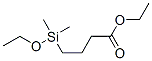 3-(Carboethoxy) propyl dimethyl ethoxysilane Structure,149792-75-6Structure