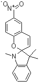 1,3,3-Trimethylindolino-6’-nitrobenzopyrylospiran Structure,1498-88-0Structure