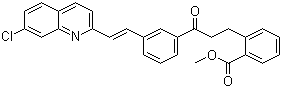 Methyl 2-(3-{(e)-3-[2-(7-chloro-2-quinolyl)vinyl]phenyl}-3-oxopropyl)benzoate Structure,149968-11-6Structure