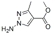 1H-pyrazole-4-carboxylicacid,1-amino-3-methyl-,methylester(9ci) Structure,150017-50-8Structure