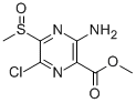 Methyl 3-amino-6-chloro-5-(methylsulfinyl)pyrazine-2-carboxylate Structure,1503-05-5Structure